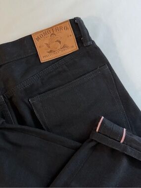 Momotaro Selvedge Jeans Mens 32x26 Tight Tapered Zimbabwe Cotton Japanese Denim